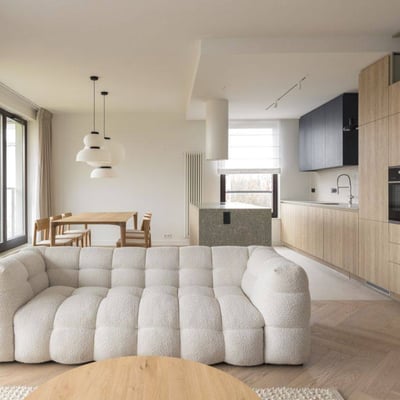 Rental of a modern 4-room apartment, 109 m², Praga-Południe District, Warsaw, Poland